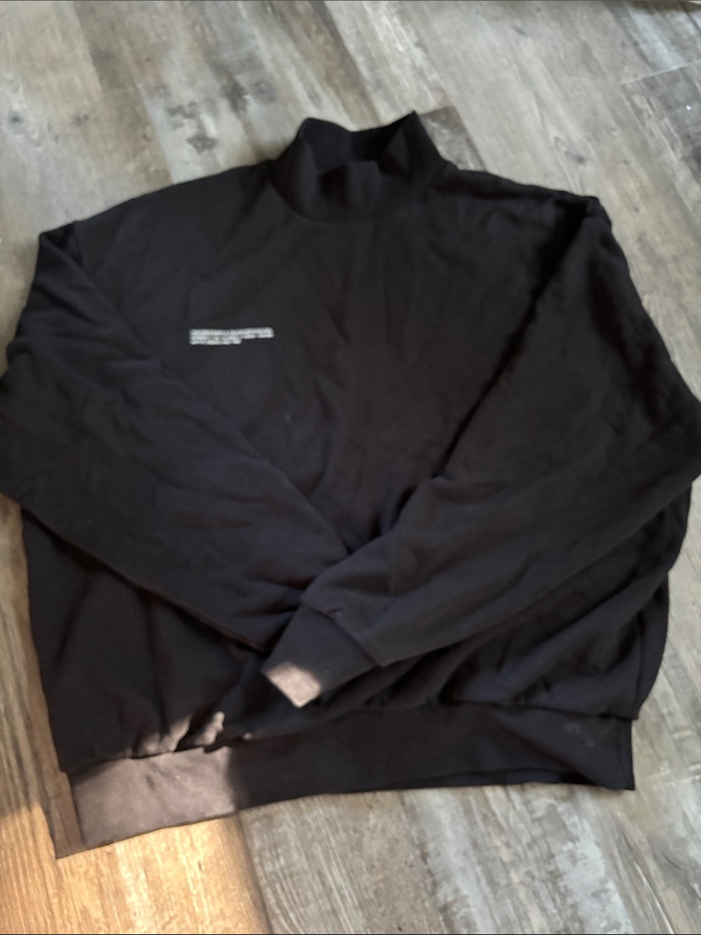 Pangaia mock neck sweatshirt